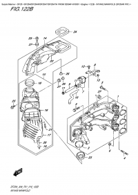 122B - Intake  Manifold  (Df25Ar  P01) (122B -   (Df25Ar P01))