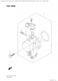 163A - Throttle Body (163A -  )