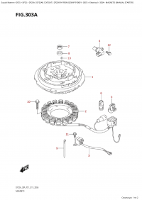 303A - Magneto  (Manual Starter) (303A -  ( ))
