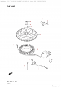 303B - Magneto (E-Starter) (303B -  (  ))