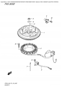 303D  -  Magneto  (Electric  Starter) (303D -  ())