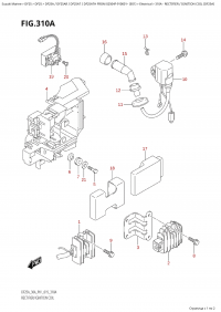 310A - Rectifier  /  Ignition Coil (Df25A) (310A -  /   (Df25A))