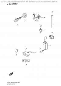 334B  -  Sensor/switch  (Df25Ar  P01) (334B -    (Df25Ar P01))