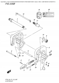 335B -  Clamp  Bracket  (Df25Ar  P01) (335B -   (Df25Ar P01))