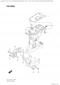 405A - Drive Shaft Housing (Df25A,Df25Ar,Df30Ar) (405A -    (Df25A, Df25Ar, Df30Ar))