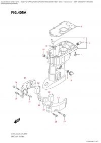 405A  -  Drive  Shaft  Housing (405A -   )