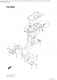405A  -  Drive  Shaft  Housing (405A -   )