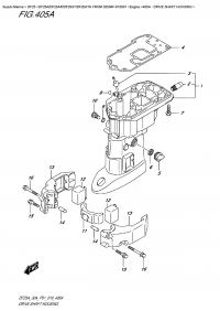 405A - Drive Shaft  Housing (405A -   )