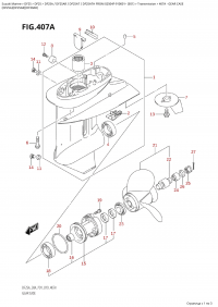 407A - Gear Case (407A -   )