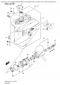 407B  -  Gear  Case  (Df25Ar  P01) (407B -    (Df25Ar P01))