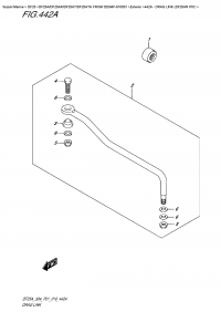 442A -  Drag  Link  (Df25Ar  P01) (442A -   (Df25Ar P01))