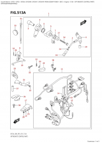 513A  -  Opt:remote  Control Parts (513A - :    )
