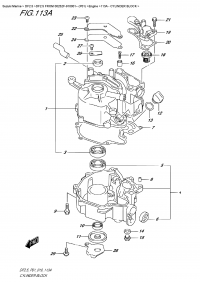 113A  -  Cylinder  Block (113A -  )