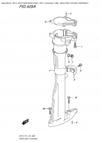 405A  -  Drive  Shaft  Housing  Transom(S) (405A -    Transom (S))