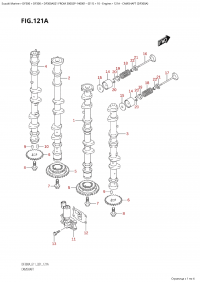 121A - Camshaft (Df300A) (121A -   (Df300A))