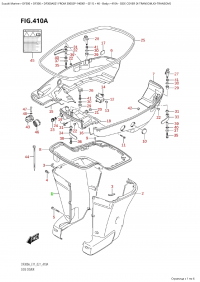 410A - Side Cover (X-Transom,Xx-Transom) (410A -   (X-Transom, Xx-Transom))