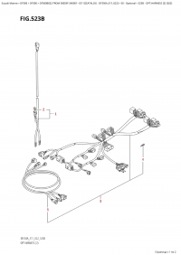 523B  -  Opt:harness  (2)  (022) (523B - :   (2) (022))