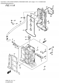 111A  - Cylinder  Head  (Df40A)(Df40Aqh)(Df40Ath) (111A -    (Df40A) (Df40Aqh) (Df40Ath))