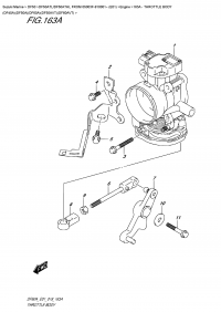 163A  - Throttle  Body  (Df40A)(Df50A)(Df60A)(Df50Avt)(Df60Avt) (163A -   (Df40A) (Df50A) (Df60A) (Df50Avt) (Df60Avt))