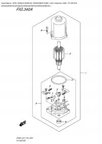 340A - Ptt  Motor  (Df40A)(Df40Ath)(Df40Ast)(Df50A)(Df50Ath)(Df60A)(Df60Ath) (340A -   (Df40A) (Df40Ath) (Df40Ast) (Df50A) (Df50Ath) (Df60A) (Df60Ath))