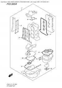 585A  - Opt:gasket Set (585A - :  )