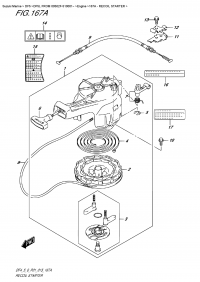 167A - Recoil  Starter (167A -  )