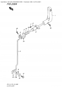 208A  -  Clutch  Lever (208A -  )