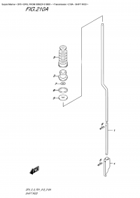 210A  -  Shift  Rod (210A -  )