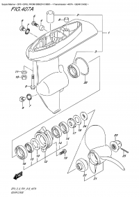 407A  -  Gear  Case (407A -   )