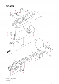 407A - Gear Case (407A -   )