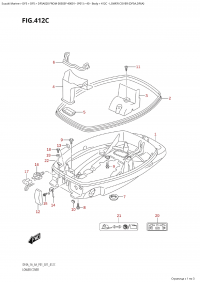 412C - Lower Cover (Df5A,Df6A) (412C -    (Df5A, Df6A))