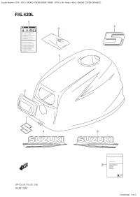 420L - Engine Cover (Df5A:021) (420L -   () (Df5A: 021))