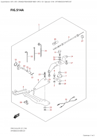 514A - Opt:remocon Parts Set (514A - :   )