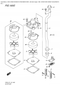 160G - Water Pump  (Df60Avt  E01)(Df60Avth  E01) (160G -   (Df60Avt E01) (Df60Avth E01))