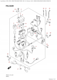 322D - Harness (Df60A,Df60Ath,Df60Avt,Df60Avth) (322D -   (Df60A, Df60Ath, Df60Avt, Df60Avth))