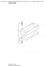 519A - Opt:remote  Control  Spacer (519A - :   )