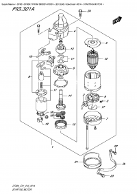 301A  -  Starting Motor (301A -  )