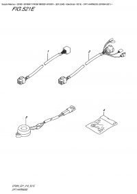 521E  -  Opt:harness  (Df80A  E01) (521E - :   (Df80A E01))