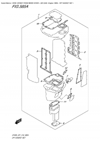 585A  -  Opt:gasket Set (585A - :  )