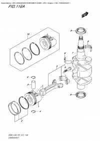 116A  -  Crankshaft (116A - )