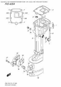 405A  -  Drive  Shaft Housing (405A -   )