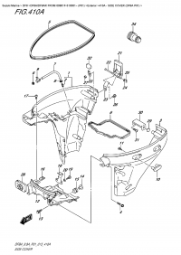 410A  -  Side  Cover (Df8A  P01) (410A -   (Df8A P01))