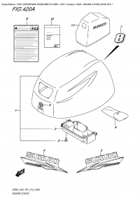 420A  -  Engine Cover  (Df8A  P01) (420A -   () (Df8A P01))