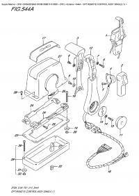 544A  -  Opt:remote  Control  Assy  Single  (1) (544A -    ,  (1))