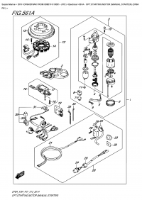 561A  -  Opt:starting  Motor  (Manual  Starter)  (Df8A  P01) (561A - :  ( ) (Df8A P01))