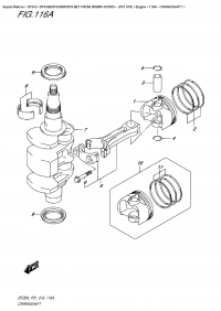 116A  -  Crankshaft (116A - )