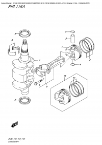 116A  -  Crankshaft (116A - )