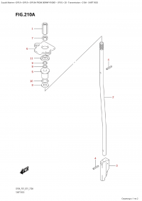 210A - Shift Rod (210A -  )