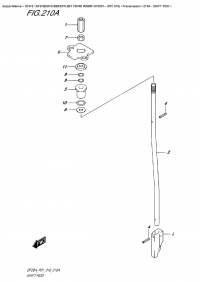 210A - Shift Rod (210A -  )