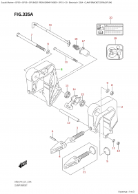 335A - Clamp Bracket (Df8A,Df9.9A) (335A -   (Df8A, Df9.9A))